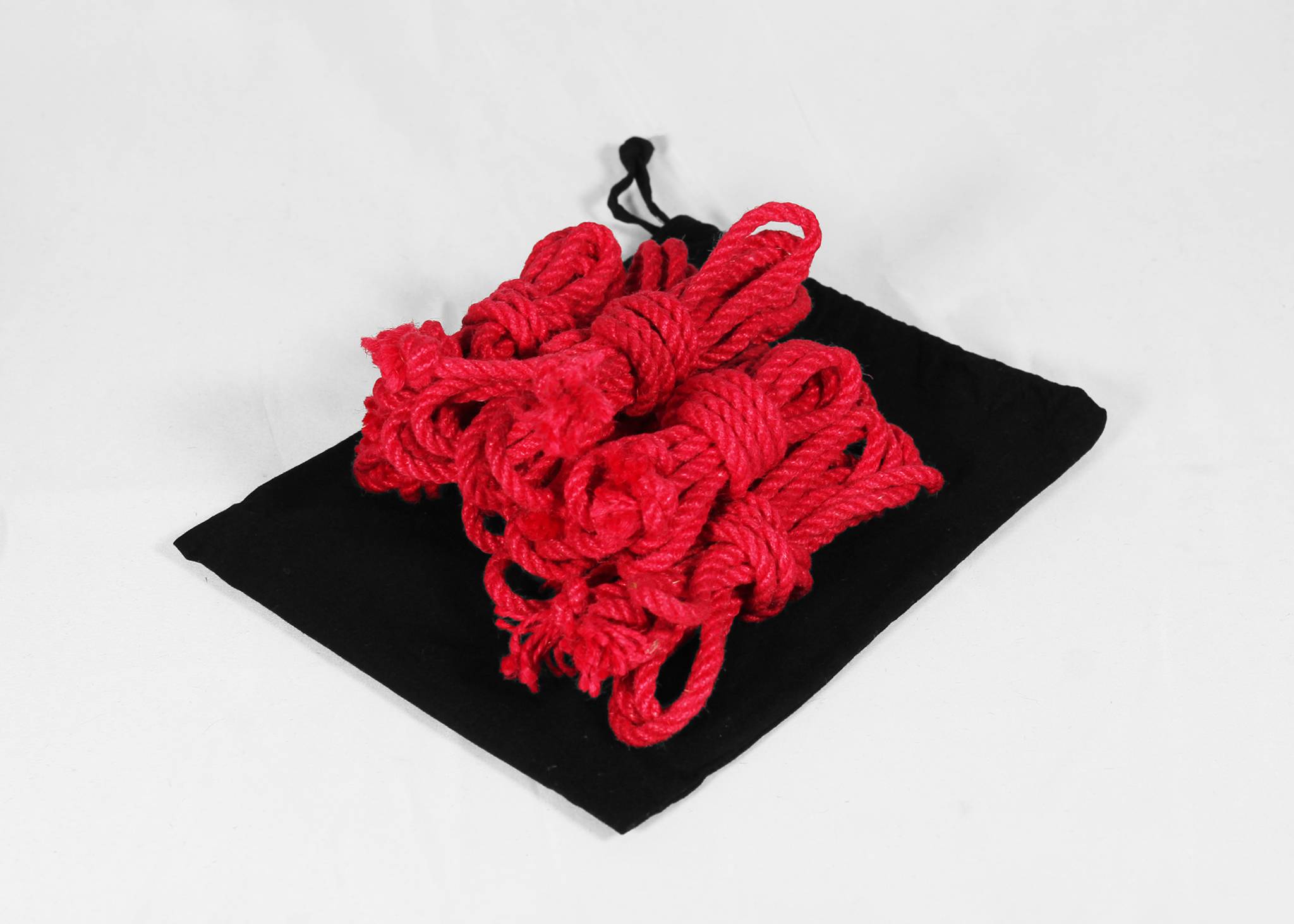 Bag O' Bits • short jute ropes for finishing ties